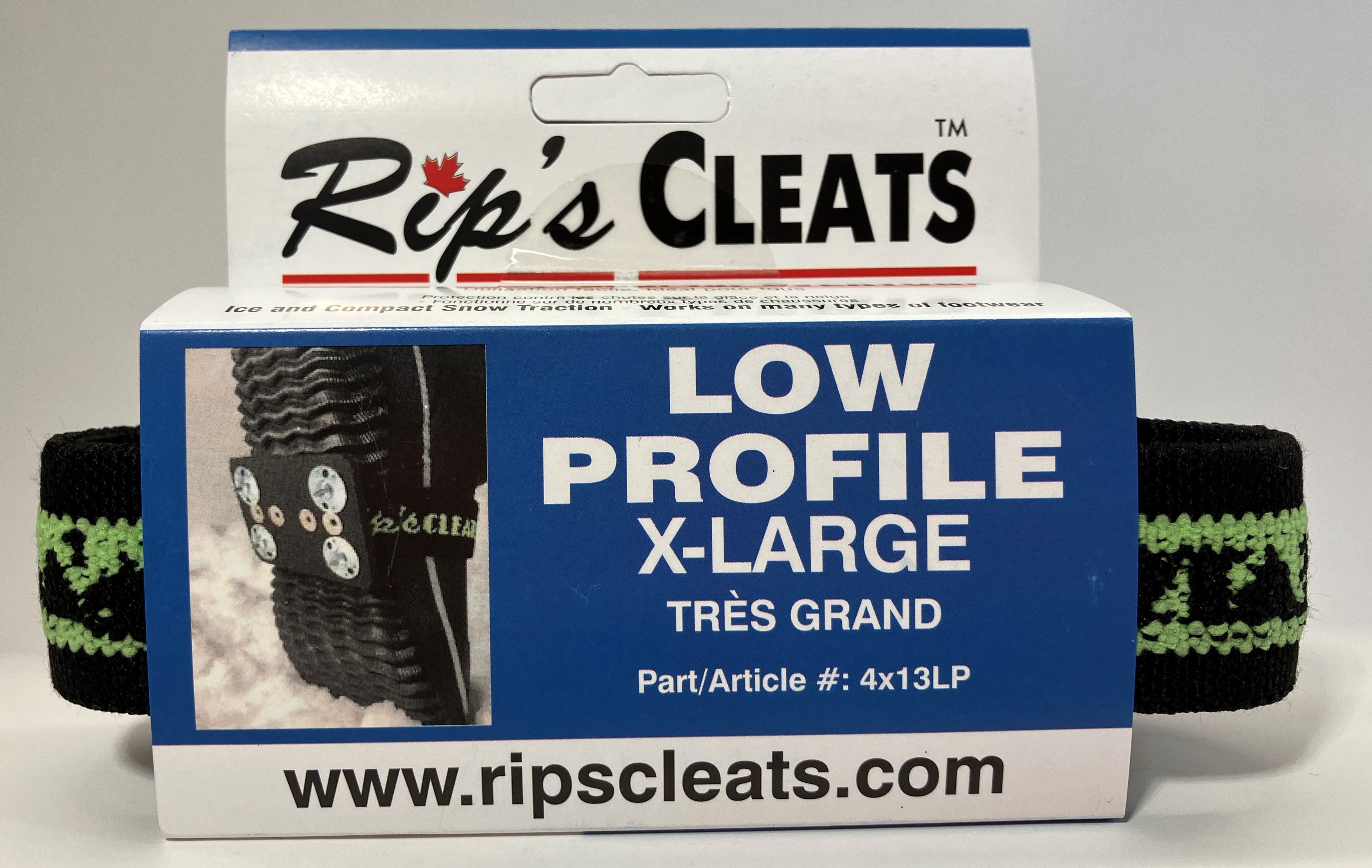 low profile ice snow mud cleats